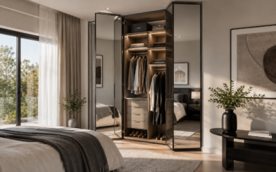 Hinged Mirrored Wardrobe Doors: Style, Light & Space Benefits