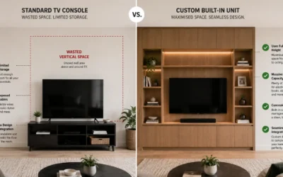 Built-In TV Units: Why Custom Joinery Beats Off-the-Shelf Furniture