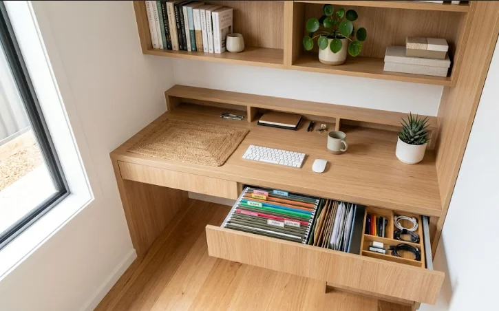 Built-In Desk Ideas Melbourne