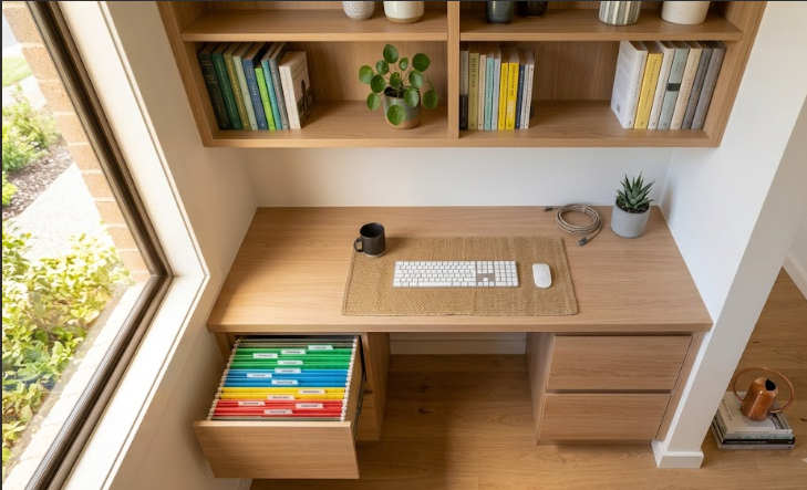 Built-In Desk Ideas Melbourne