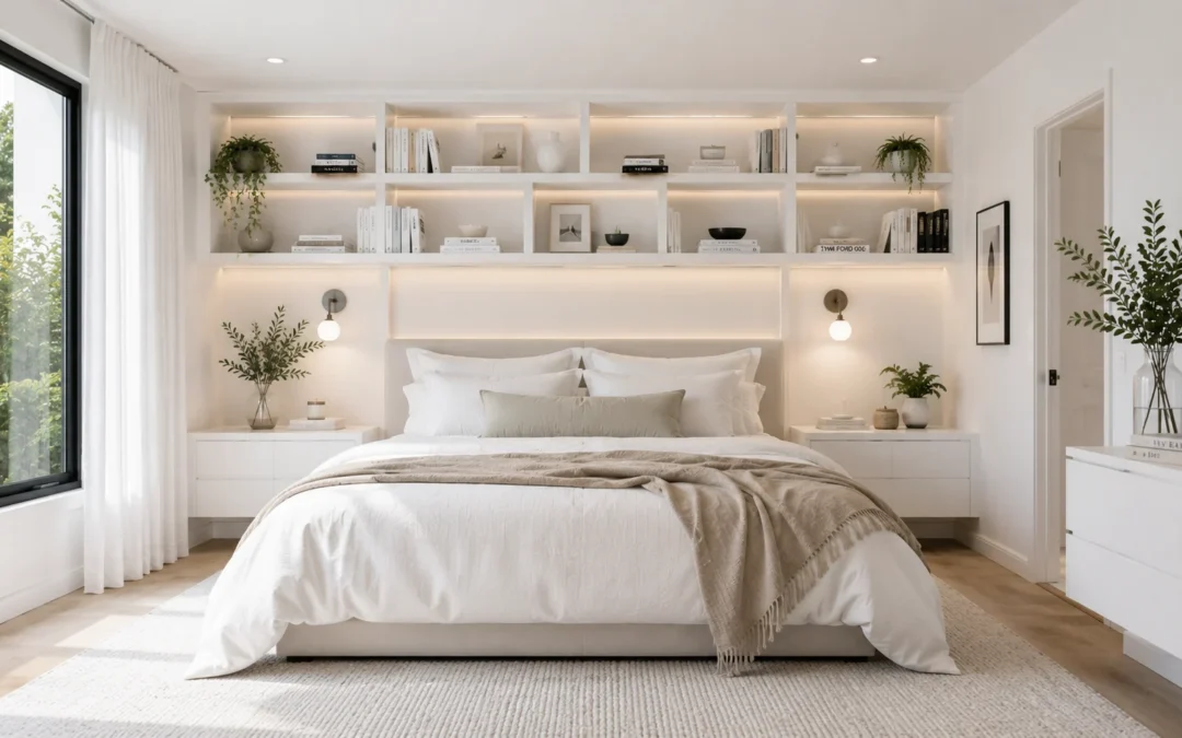 Bedroom Bookshelves Ideas: From Headboards to Reading Nooks