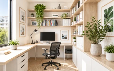 Desk with Bookshelves Home Office Ideas That Actually Work